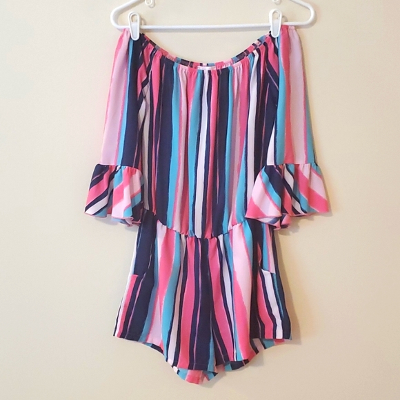 Pink Lily 'Cabo Coastlines' Romper - Picture 5 of 8